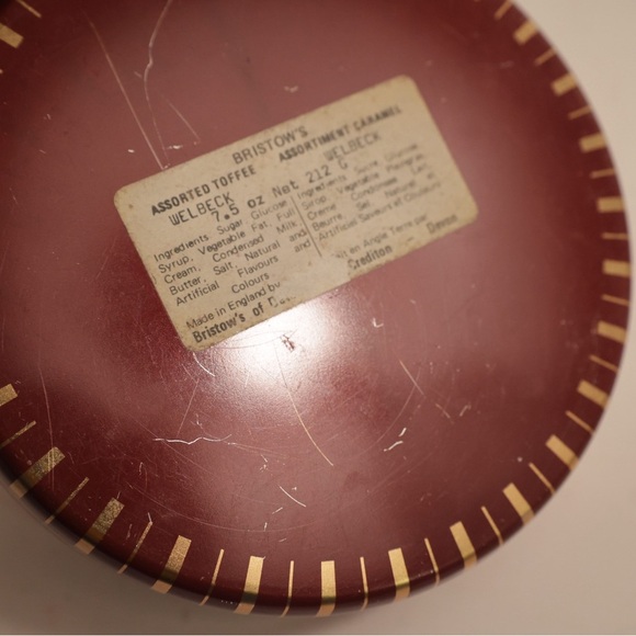 Vintage Floral Decorative Tin - Picture 7 of 8